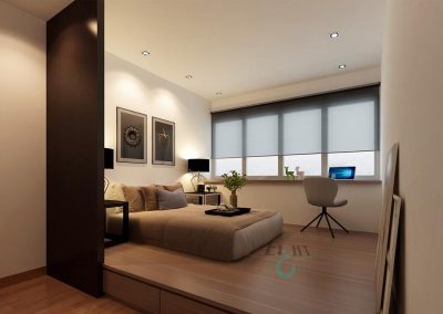 15 Bedroom - Interior Design with fair renovation cost