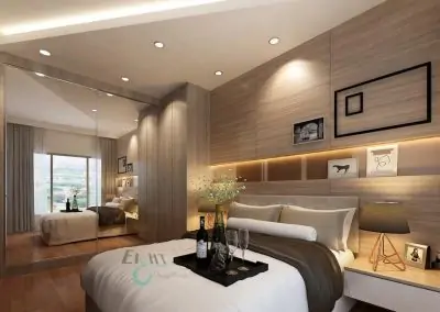 12 - Bedroom - interior design, interio designers in singapore past project