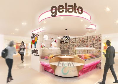 Gelato restaurant renovation