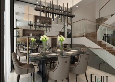 Modern luxury interior design - Dining Area