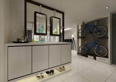 HDB Interior Design Styles for Residential Properties - Foyer