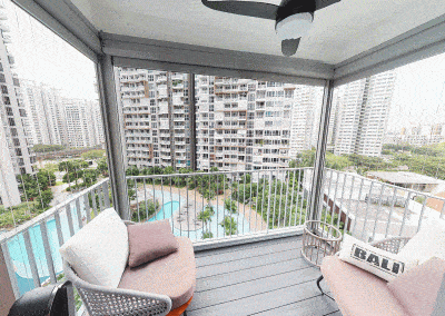 Eight-Design-High-park-Residence-Master-Bedroom-Balcony