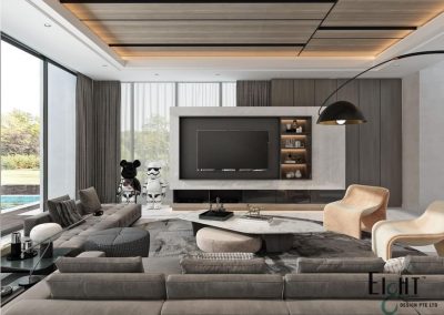 Landed Properties Interior Design - Living Room