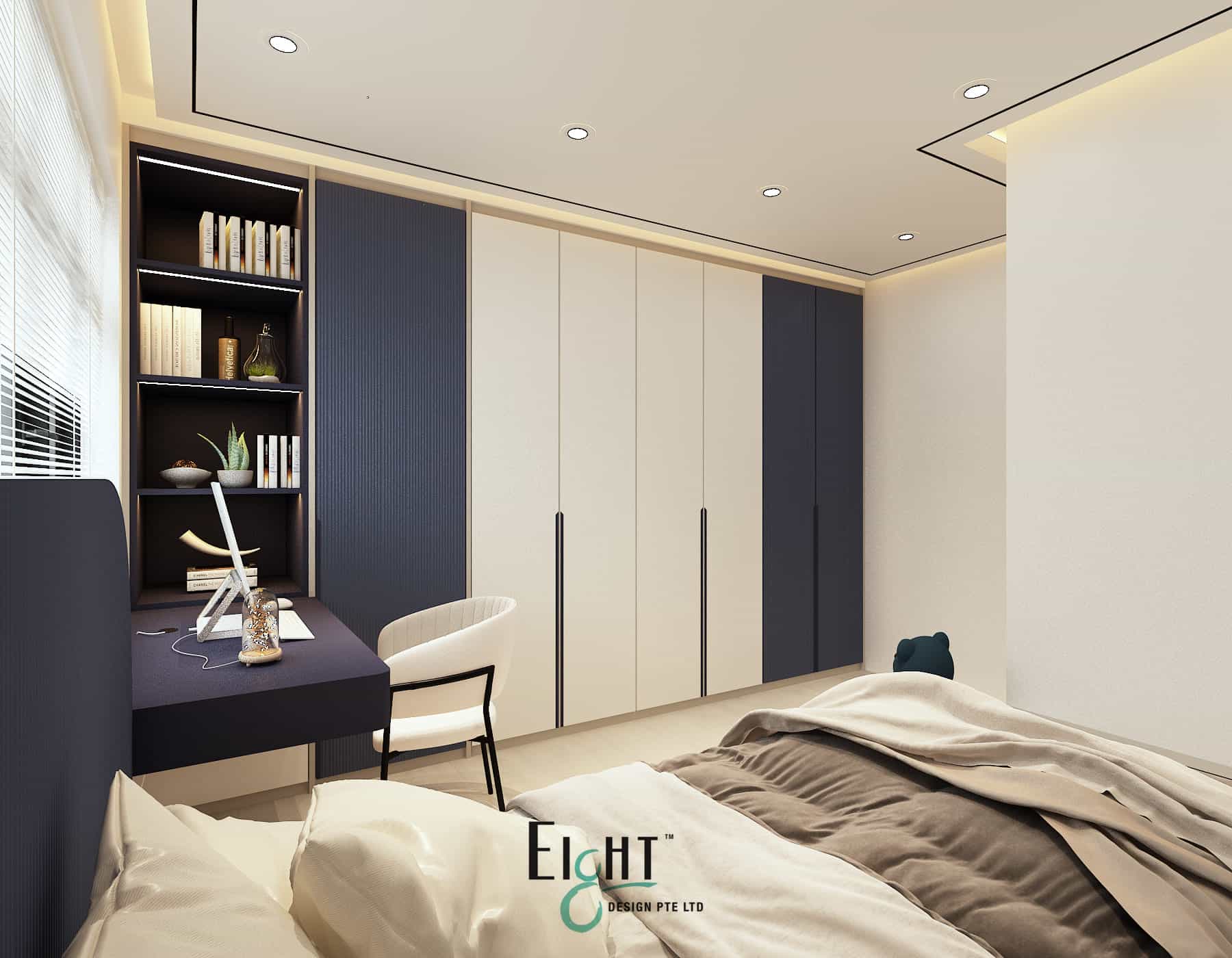 Modern bedroom