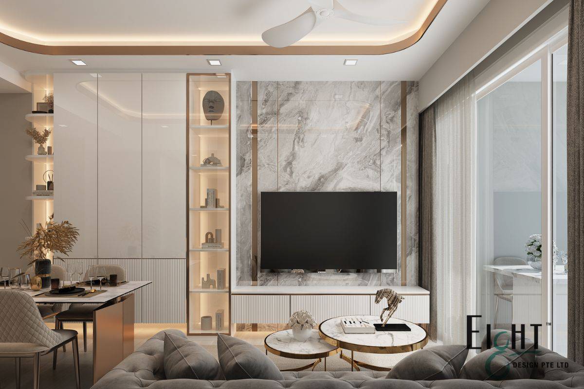 Seamless interior designs by Eight Design