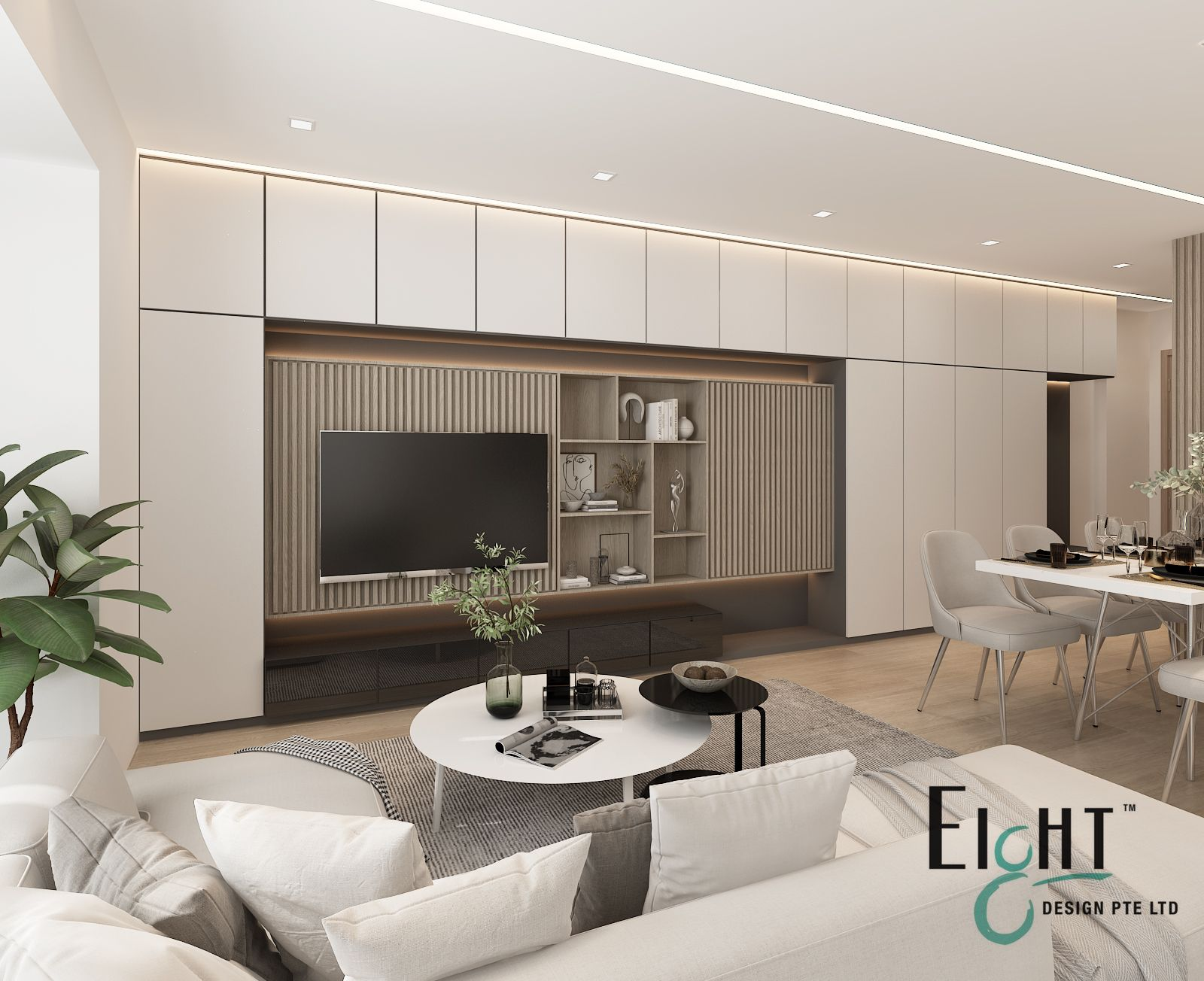 Modern Contemporary Living Room