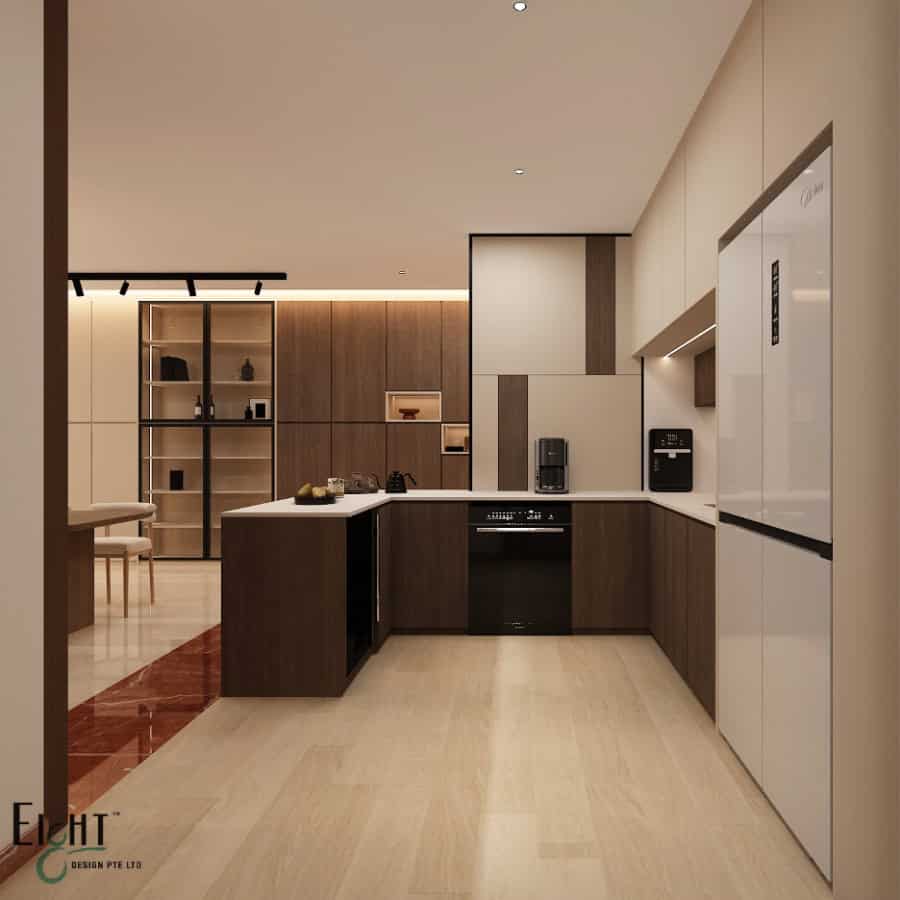 $100K renovation allows for higher-end choices