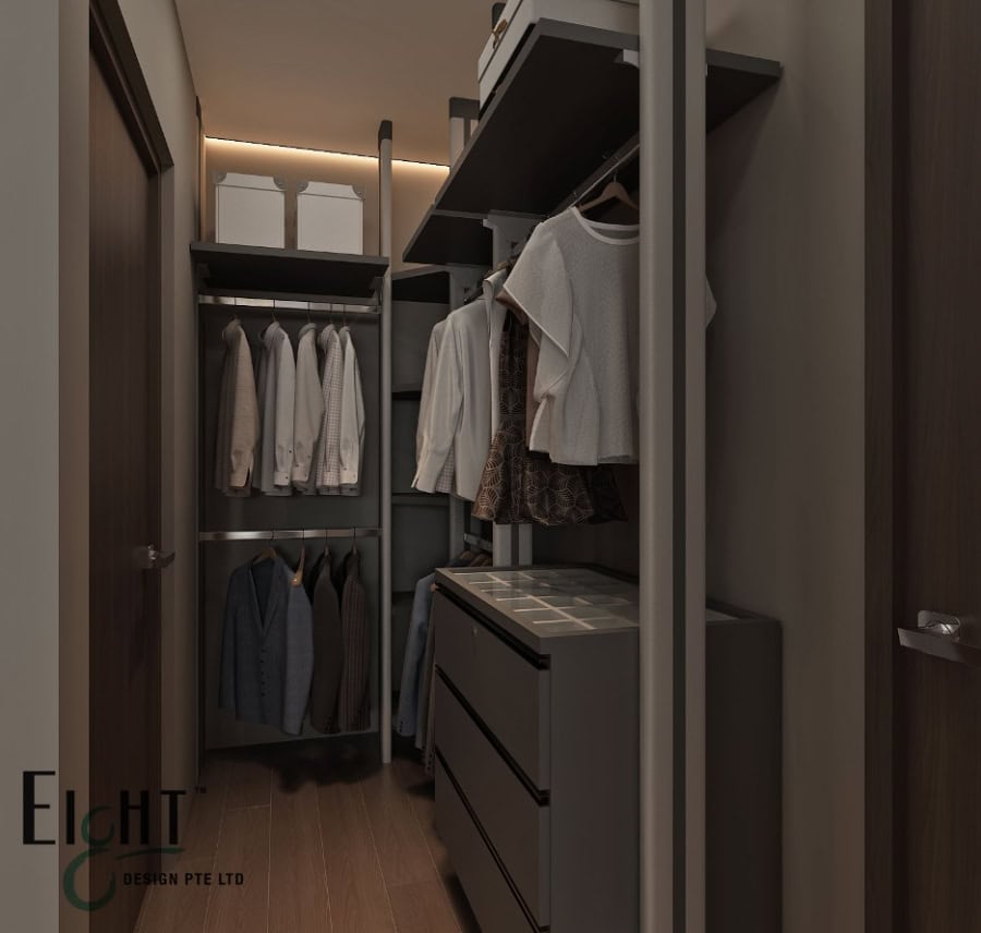 walk-in wardrobes