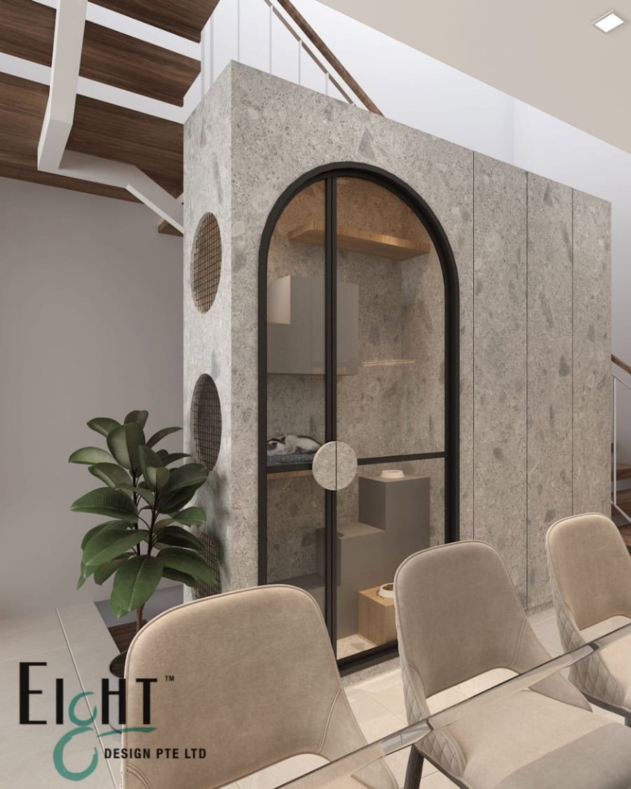 Create architectural interest without building walls