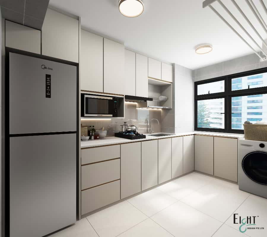 Having an in-house team gives the renovation firm more control over every stage of the project