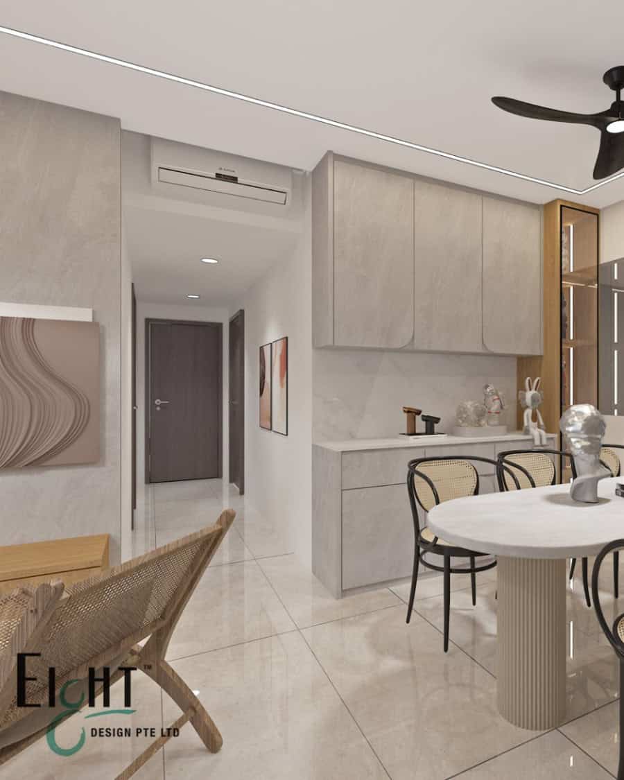 Use organic materials and earthy textures