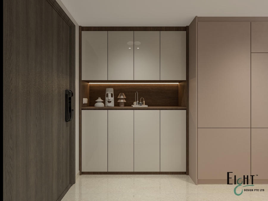 Concealed Storage Keeps Things Looking Sleek