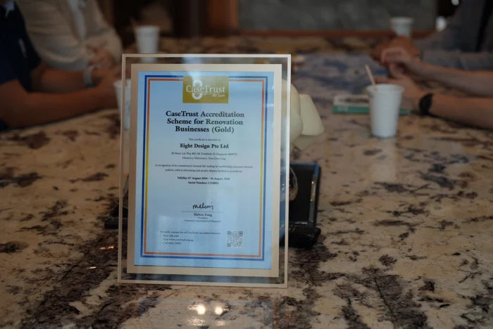 Eight Design CaseTrust Gold Accreditation 9